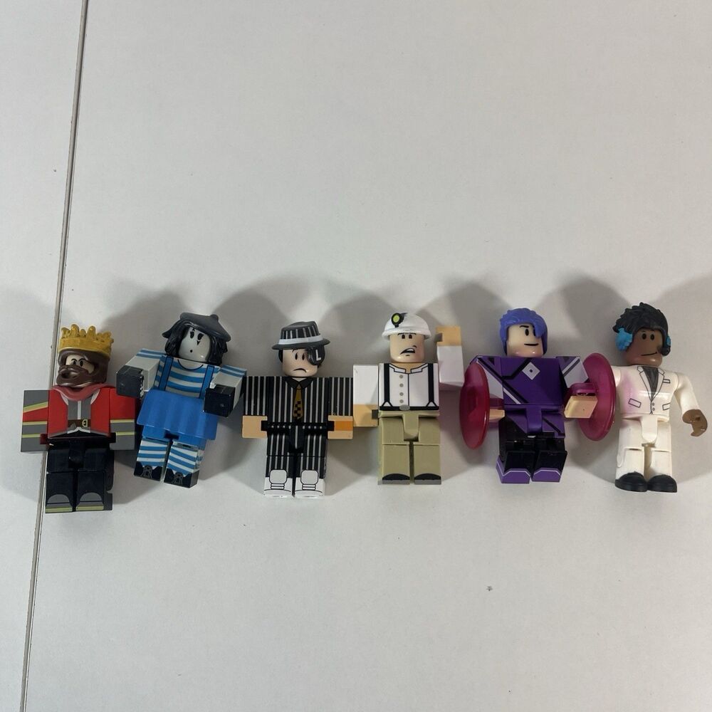 Roblox Avatar Figure Lot Jazwares 6pc Bundle